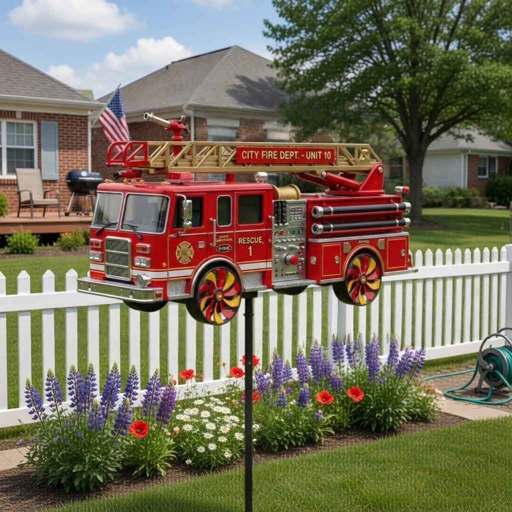 π Last Day Promo: 60% OFF - π
Fire Truck Garden Wind Spinner